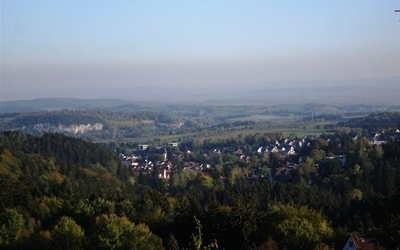 Blick auf Bad Sachsa vom Philippsgruß