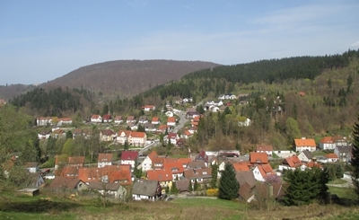 Blick auf Bad Grund