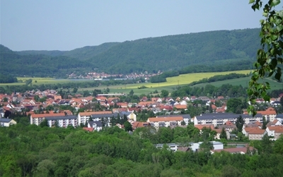 Blick vom Kohnstein auf Niedersachswerfen