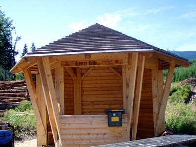 Stempelstelle an der Bremer Hütte