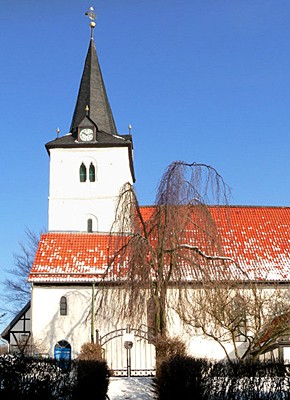 Der Turm der St.-Nikolai-Kirche stammt vermutlich aus dem 12. Jahrhundert und ist das älteste Bauwerk in Bad Sachsa im Harz