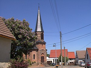 Dorfkirche im Mansfelder Ortsteil Blumerode